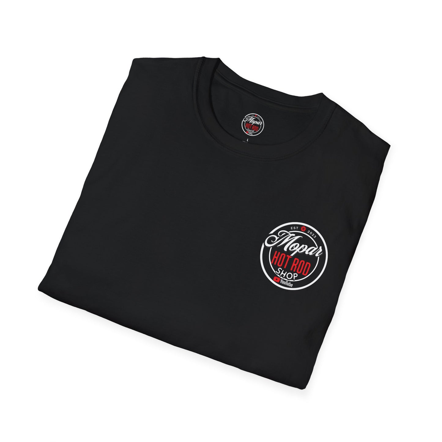 Classic Barracuda Mopar Hot Rod Shop Soft T-Shirt