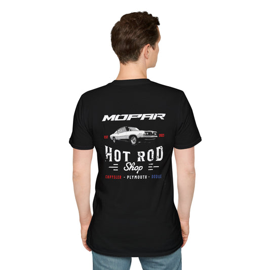 Barracuda Mopar Hot Rod Shop Soft T-Shirt