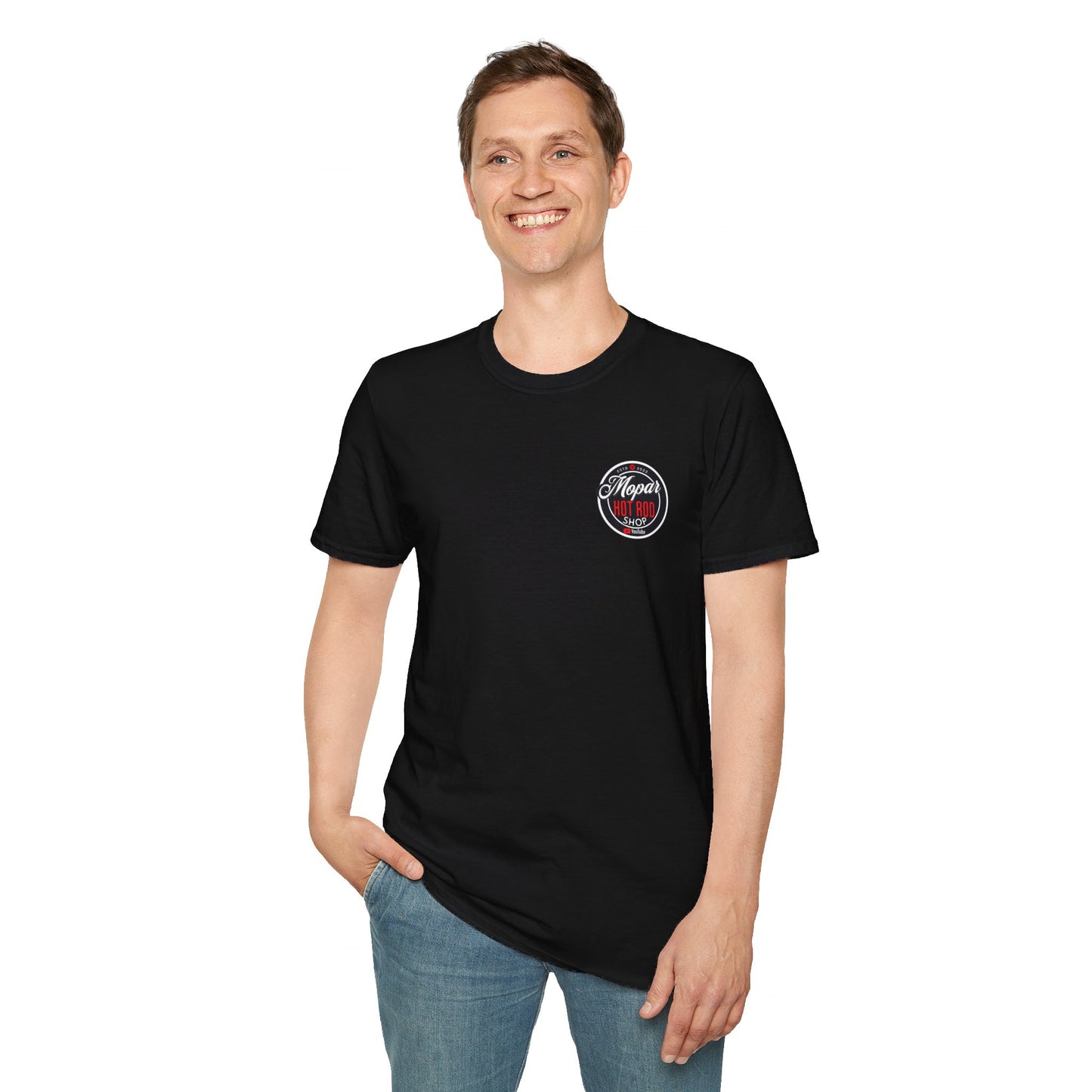 Barracuda Mopar Hot Rod Shop Soft T-Shirt